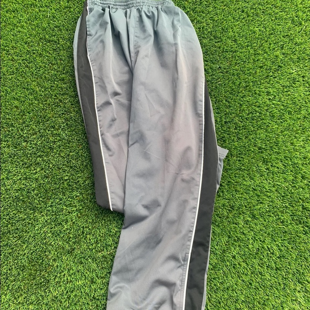 Gray sweatpants